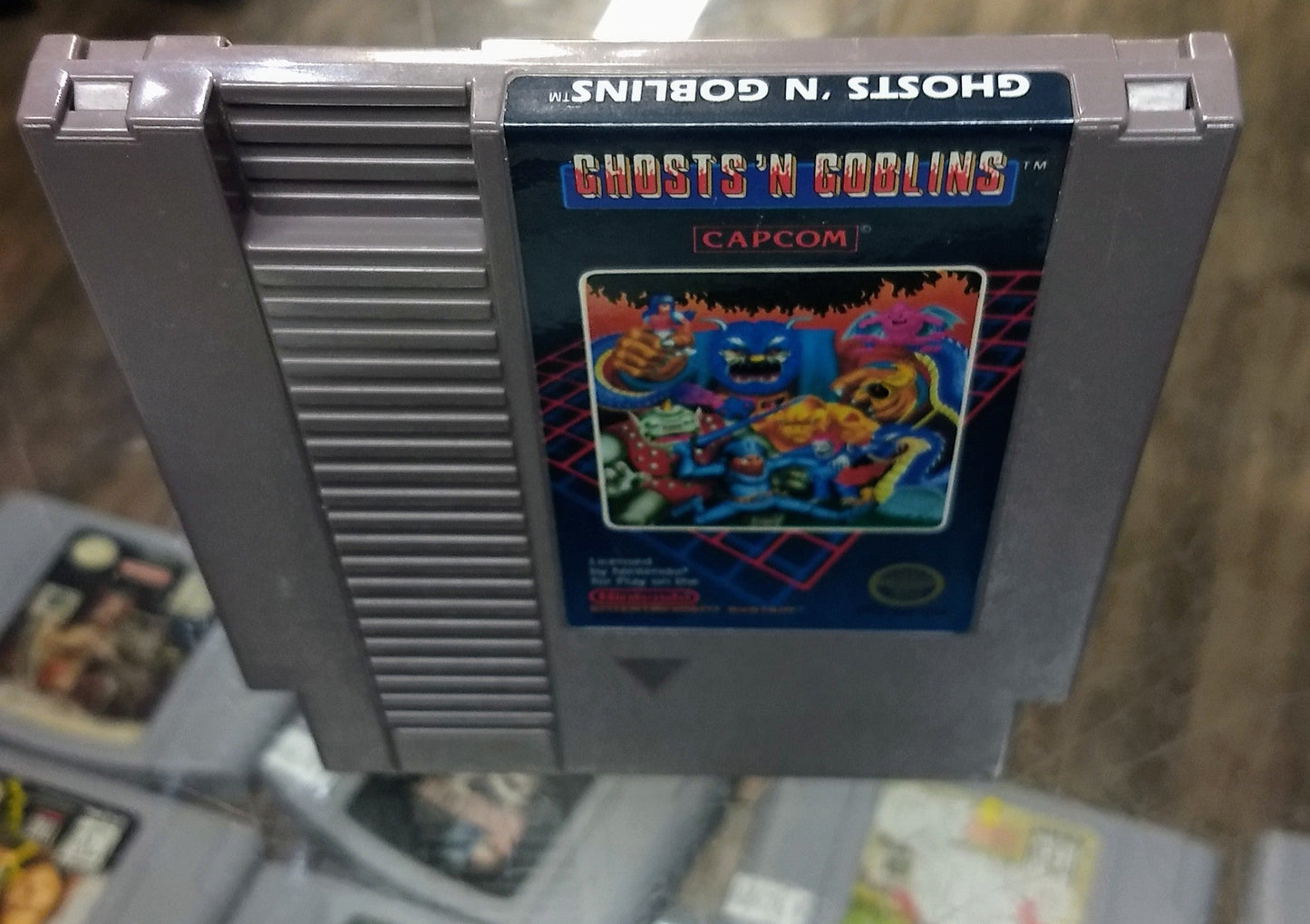 GHOSTS 'N GOBLINS (NINTENDO NES) - jeux video game-x