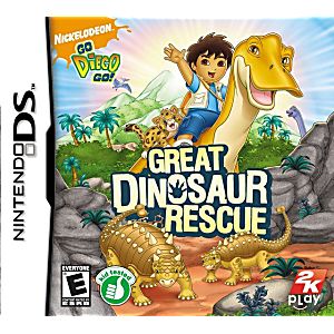 GO, DIEGO, GO! GREAT DINOSAUR RESCUE NINTENDO DS - jeux video game-x