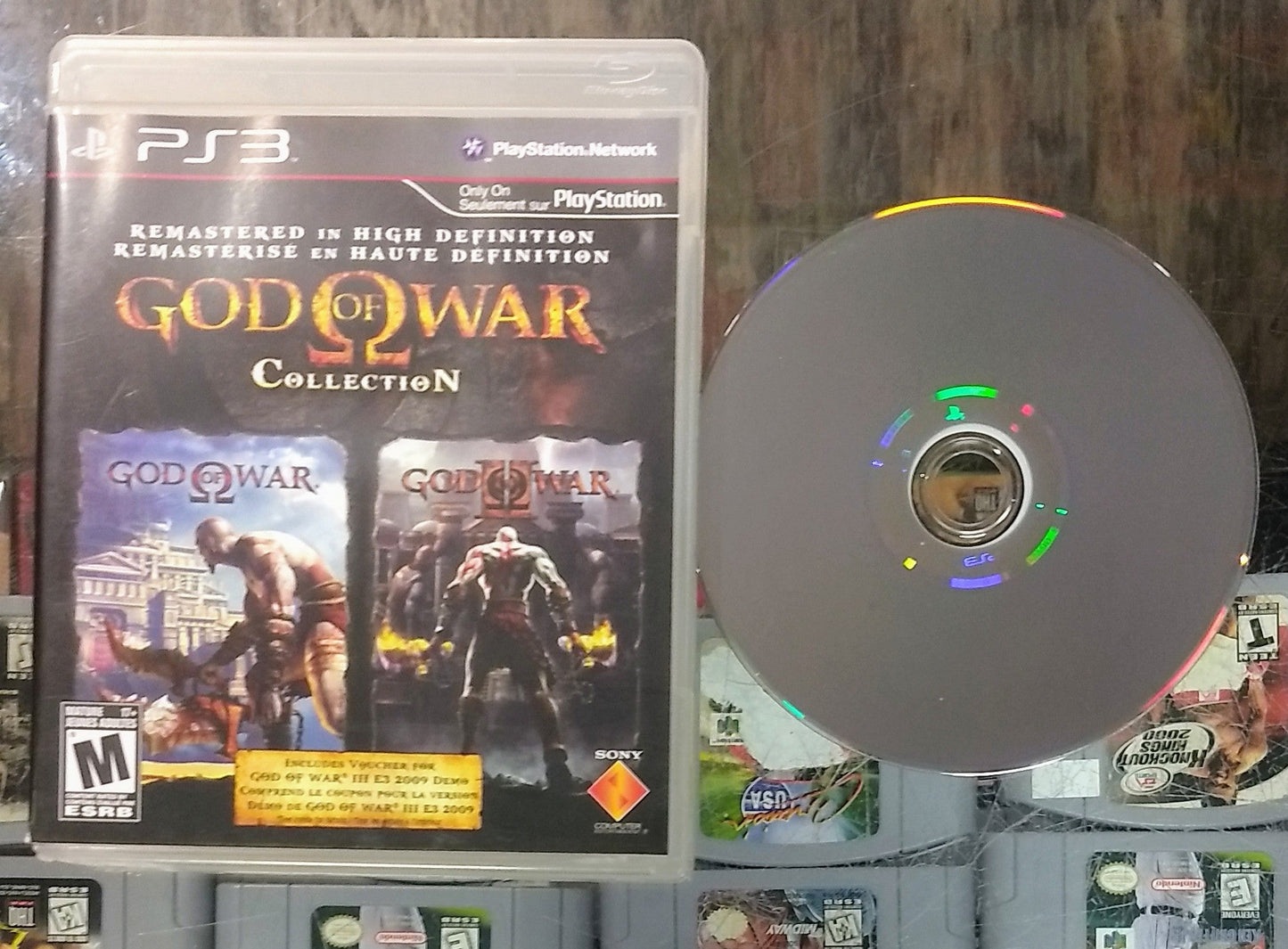 GOD OF WAR COLLECTION (PLAYSTATION 3 PS3) - jeux video game-x