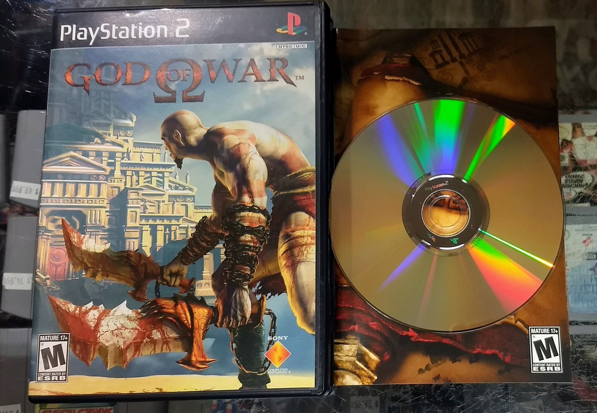 GOD OF WAR (PLAYSTATION 2 PS2) | jeux video game-x