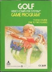 GOLF ATARI 2600 - jeux video game-x