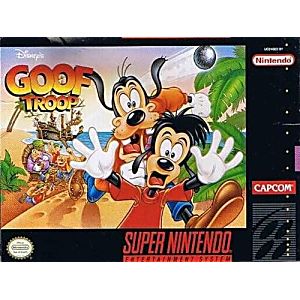 GOOF TROOP SUPER NINTENDO SNES - jeux video game-x