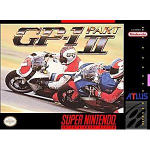 GP-1: PART II 2 (SUPER NINTENDO SNES) - jeux video game-x