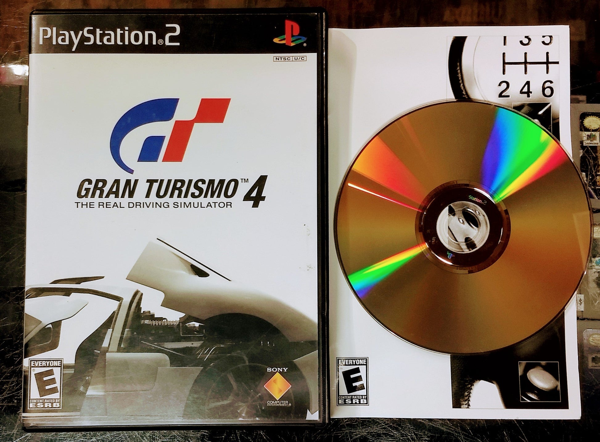 GRAN TURISMO GT 4 PLAYSTATION 2 PS2 - jeux video game-x