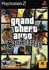 GRAND THEFT AUTO GTA SAN ANDREAS PLAYSTATION 2 PS2 - jeux video game-x