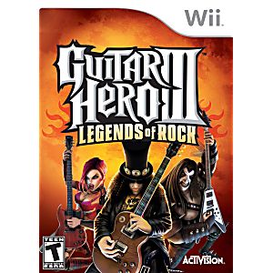 GUITAR HERO III 3 : LEGENDS OF ROCK NINTENDO WII - jeux video game-x