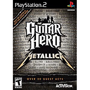 GUITAR HERO: METALLICA PLAYSTATION 2 PS2 - jeux video game-x