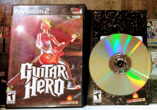 GUITAR HERO PLAYSTATION 2 PS2 - jeux video game-x