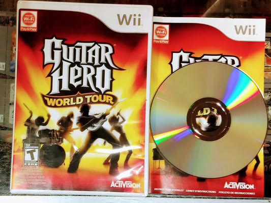 GUITAR HERO WORLD TOUR NINTENDO WII - jeux video game-x