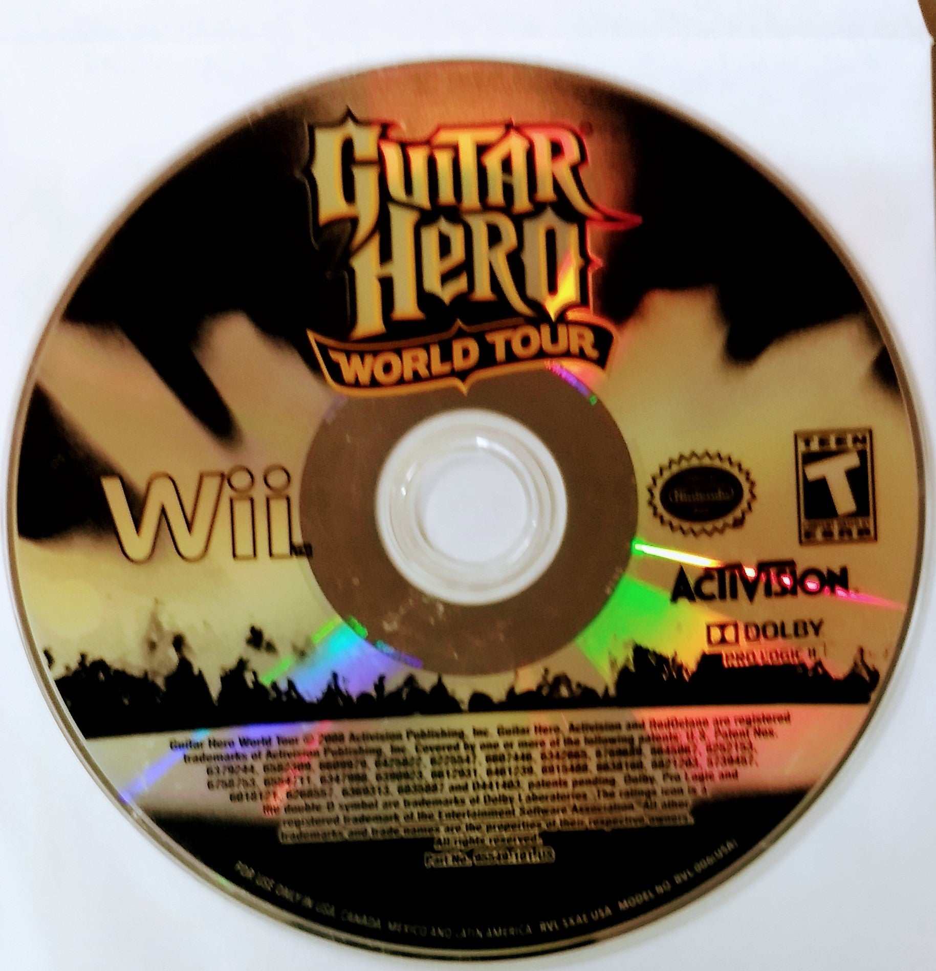 GUITAR HERO WORLD TOUR NINTENDO WII - jeux video game-x