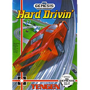 HARD DRIVIN SEGA GENESIS SG - jeux video game-x