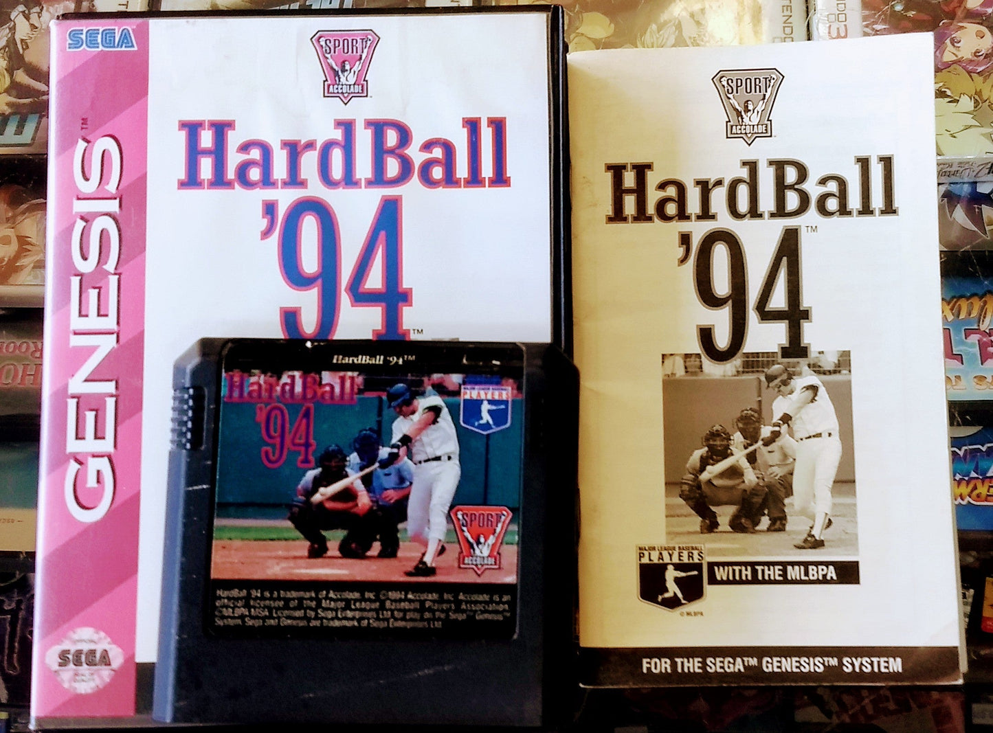 HARDBALL 94 SEGA GENESIS SG - jeux video game-x