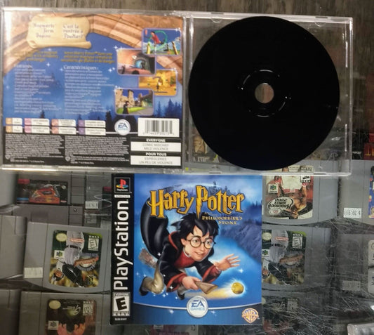 HARRY POTTER AND THE PHILOSOPHER'S STONE PLAYSTATION PS1 - jeux video game-x