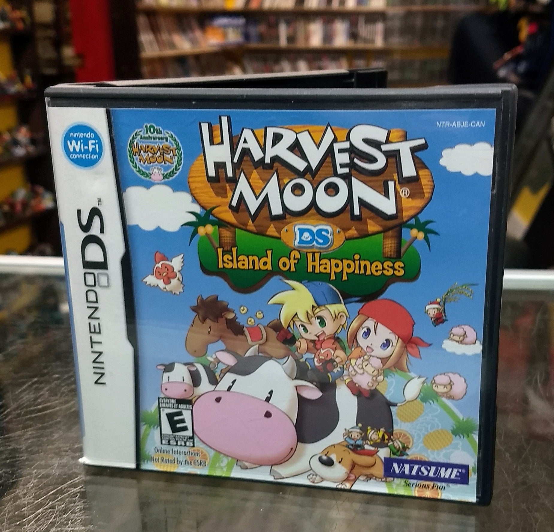 HARVEST MOON ISLAND OF HAPPINESS (NINTENDO DS) - jeux video game-x