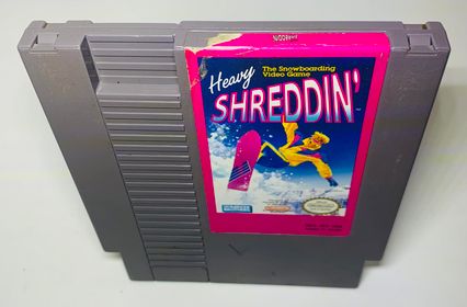 HEAVY SHREDDIN NINTENDO NES - jeux video game-x