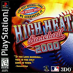 HIGH HEAT BASEBALL 2000 (PLAYSTATION PS1) - jeux video game-x