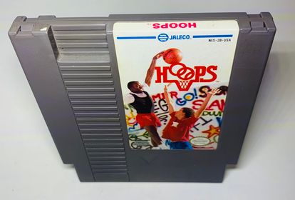 HOOPS NINTENDO NES - jeux video game-x