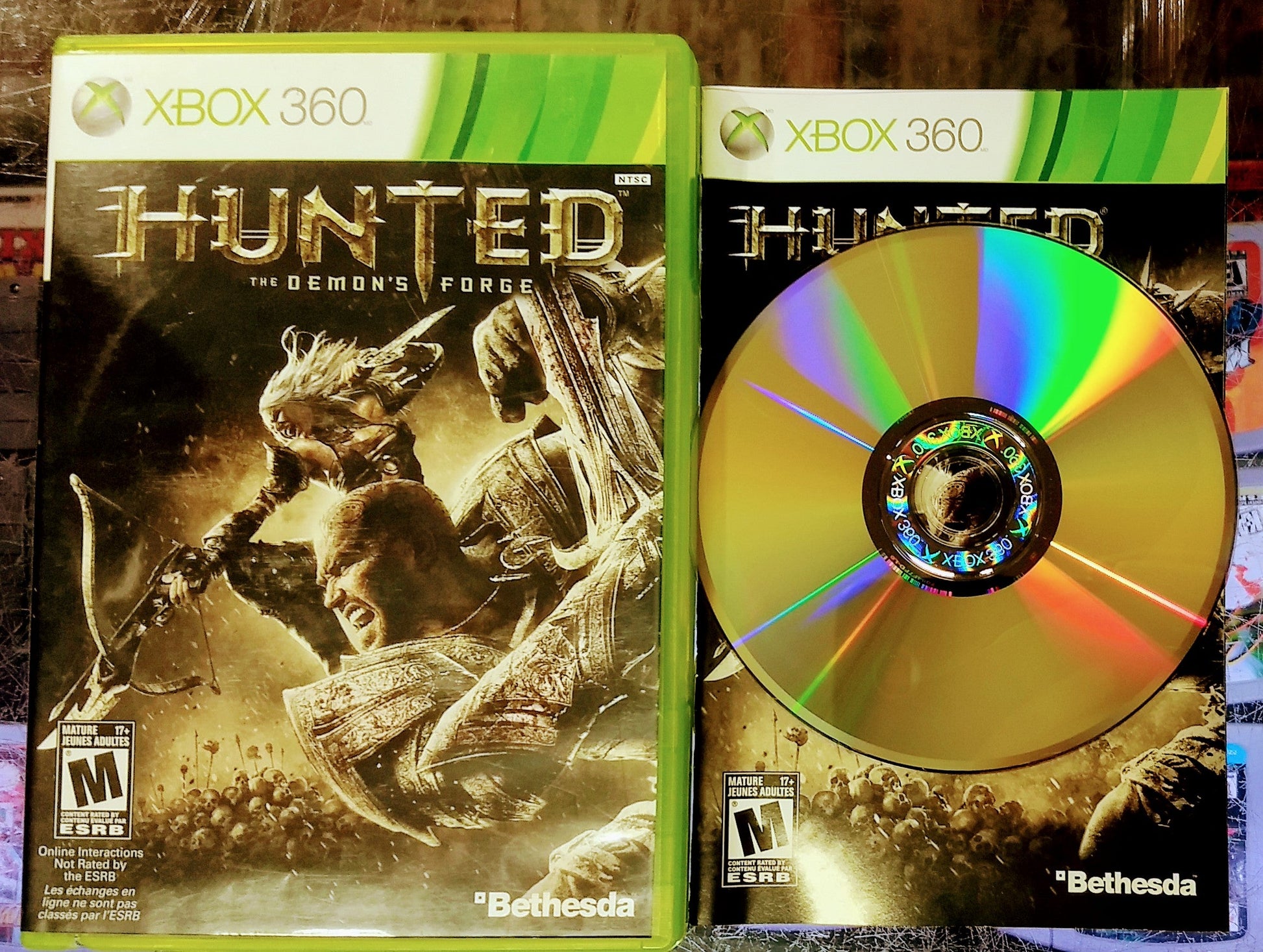 HUNTED THE DEMONS FORGE (XBOX 360 X360) | jeux video game-x