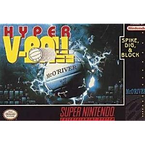 HYPER V-BALL (SUPER NINTENDO SNES) - jeux video game-x