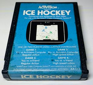Ice Hockey atari 2600 - jeux video game-x