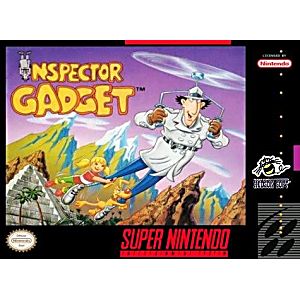 INSPECTOR GADGET (SUPER NINTENDO SNES) - jeux video game-x