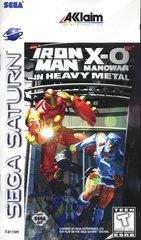 IRON MAN X-O MANOWAR IN HEAVY METAL (SEGA SATURN SS) - jeux video game-x