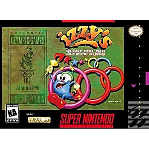 IZZY'S QUEST FOR THE OLYMPIC RINGS (SUPER NINTENDO SNES) - jeux video game-x