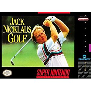 JACK NICKLAUS GOLF SUPER NINTENDO SNES - jeux video game-x