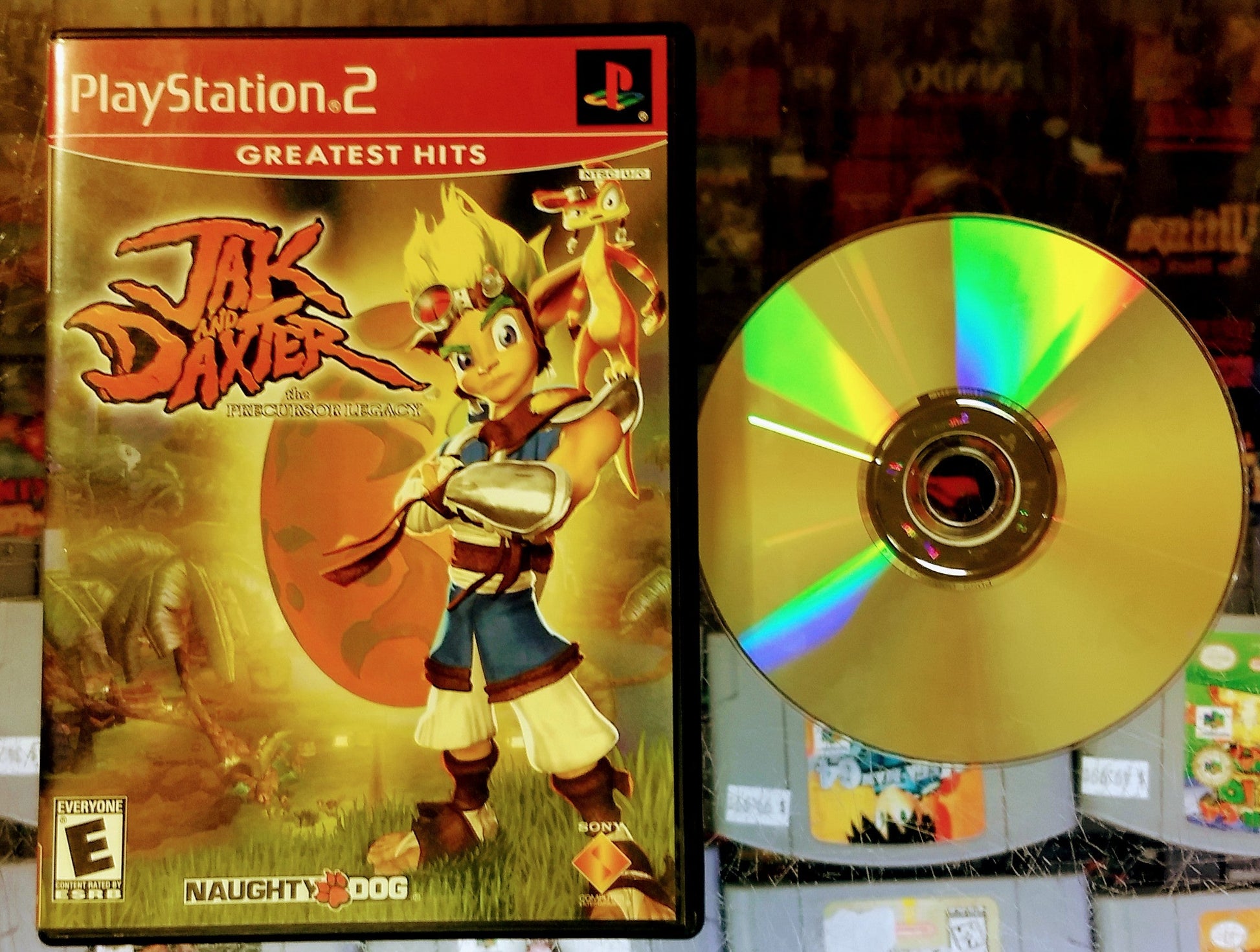 JAK AND DAXTER THE PRECURSOR LEGACY GREATEST HITS (PLAYSTATION 2 PS2) - jeux video game-x