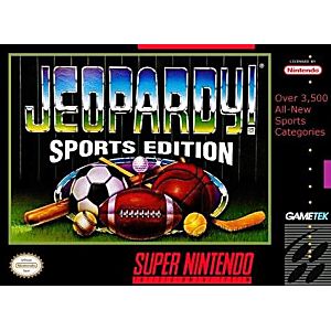 JEOPARDY SPORTS EDITION SUPER NINTENDO SNES - jeux video game-x
