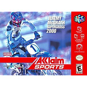 JEREMY MCGRATH SUPERCROSS 2000 (NINTENDO 64 N64) - jeux video game-x