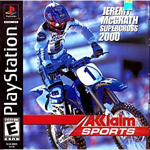 JEREMY MCGRATH SUPERCROSS 2000 (PLAYSTATION PS1) - jeux video game-x