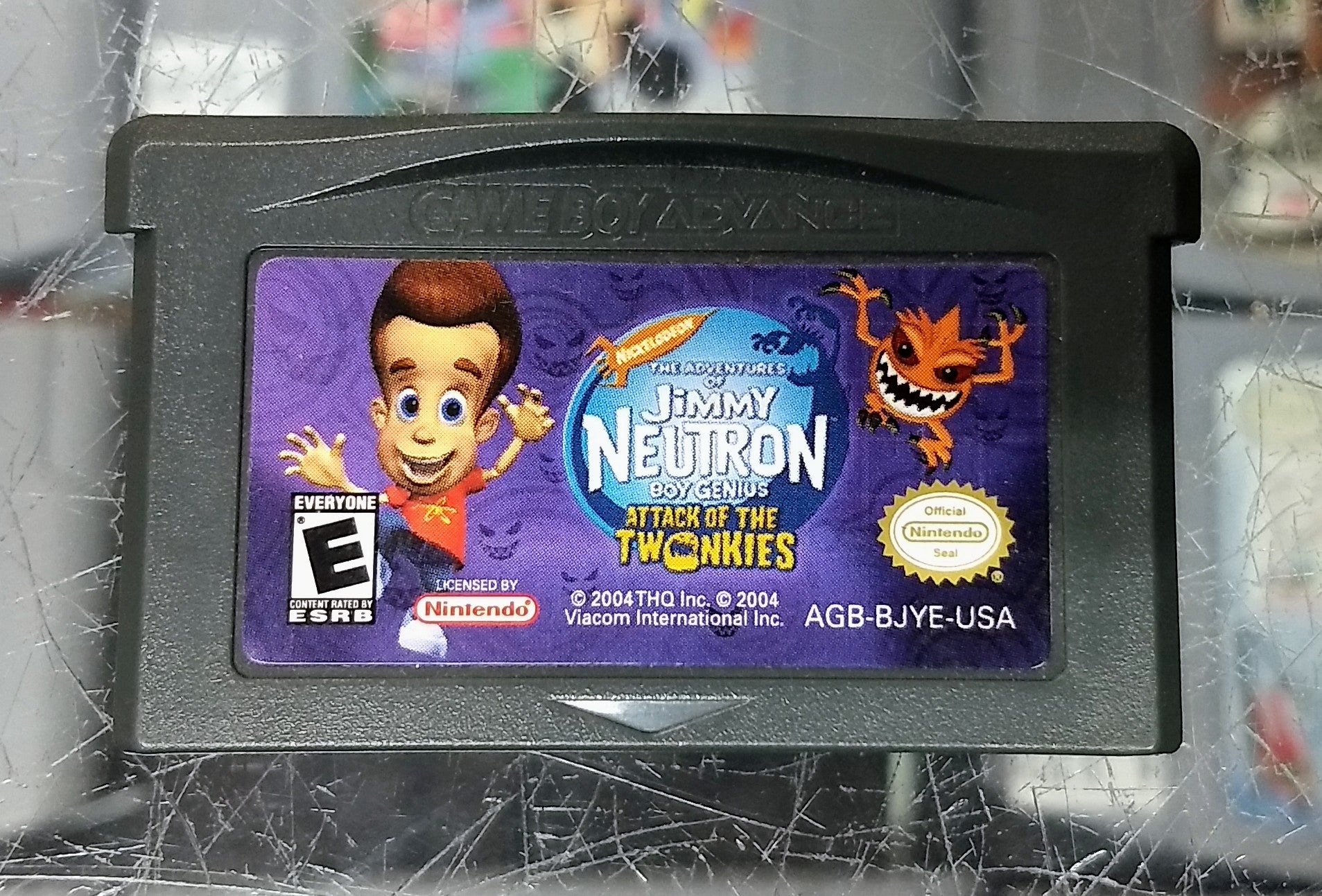 JIMMY NEUTRON ATTACK OF THE TWONKIES (GAME BOY ADVANCE GBA) | jeux video  game-x