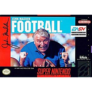 JOHN MADDEN FOOTBALL SUPER NINTENDO SNES - jeux video game-x