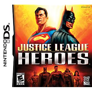 JUSTICE LEAGUE HEROES NINTENDO DS - jeux video game-x