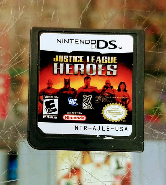 JUSTICE LEAGUE HEROES NINTENDO DS - jeux video game-x