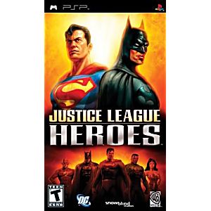 JUSTICE LEAGUE HEROES (PLAYSTATION PORTABLE PSP) - jeux video game-x