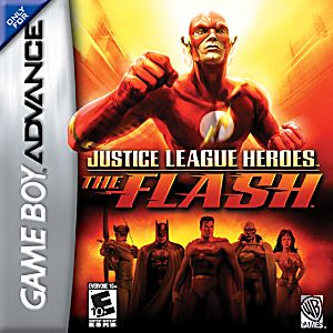 JUSTICE LEAGUE HEROES THE FLASH (GAME BOY ADVANCE GBA) - jeux video game-x