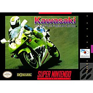 KAWASAKI SUPERBIKE CHALLENGE (SUPER NINTENDO SNES) - jeux video game-x