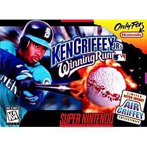 KEN GRIFFEY JRS. WINNING RUN (SUPER NINTENDO SNES) - jeux video game-x