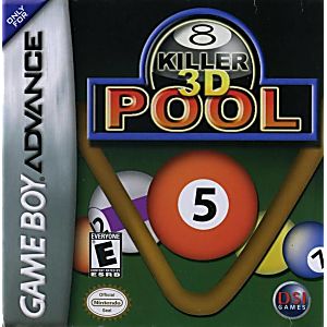 KILLER 3D POOL (GAME BOY ADVANCE GBA) - jeux video game-x