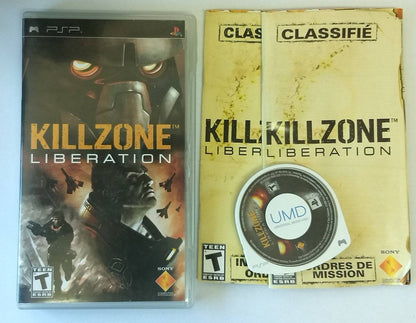 KILLZONE LIBERATION PLAYSTATION PORTABLE PSP - jeux video game-x