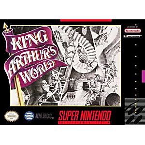 KING ARTHUR'S WORLD (SUPER NINTENDO SNES) - jeux video game-x