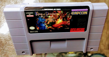 KING OF THE DRAGONS (SUPER NINTENDO SNES) - jeux video game-x