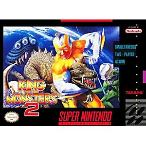 KING OF THE MONSTERS 2 (SUPER NINTENDO SNES) - jeux video game-x