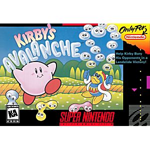 KIRBY'S AVALANCHE (SUPER NINTENDO SNES) - jeux video game-x