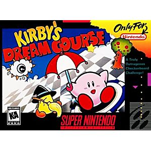 KIRBY'S DREAM COURSE (SUPER NINTENDO SNES) - jeux video game-x