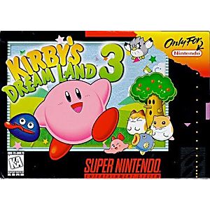 KIRBY'S DREAM LAND 3 (SUPER NINTENDO SNES) - jeux video game-x