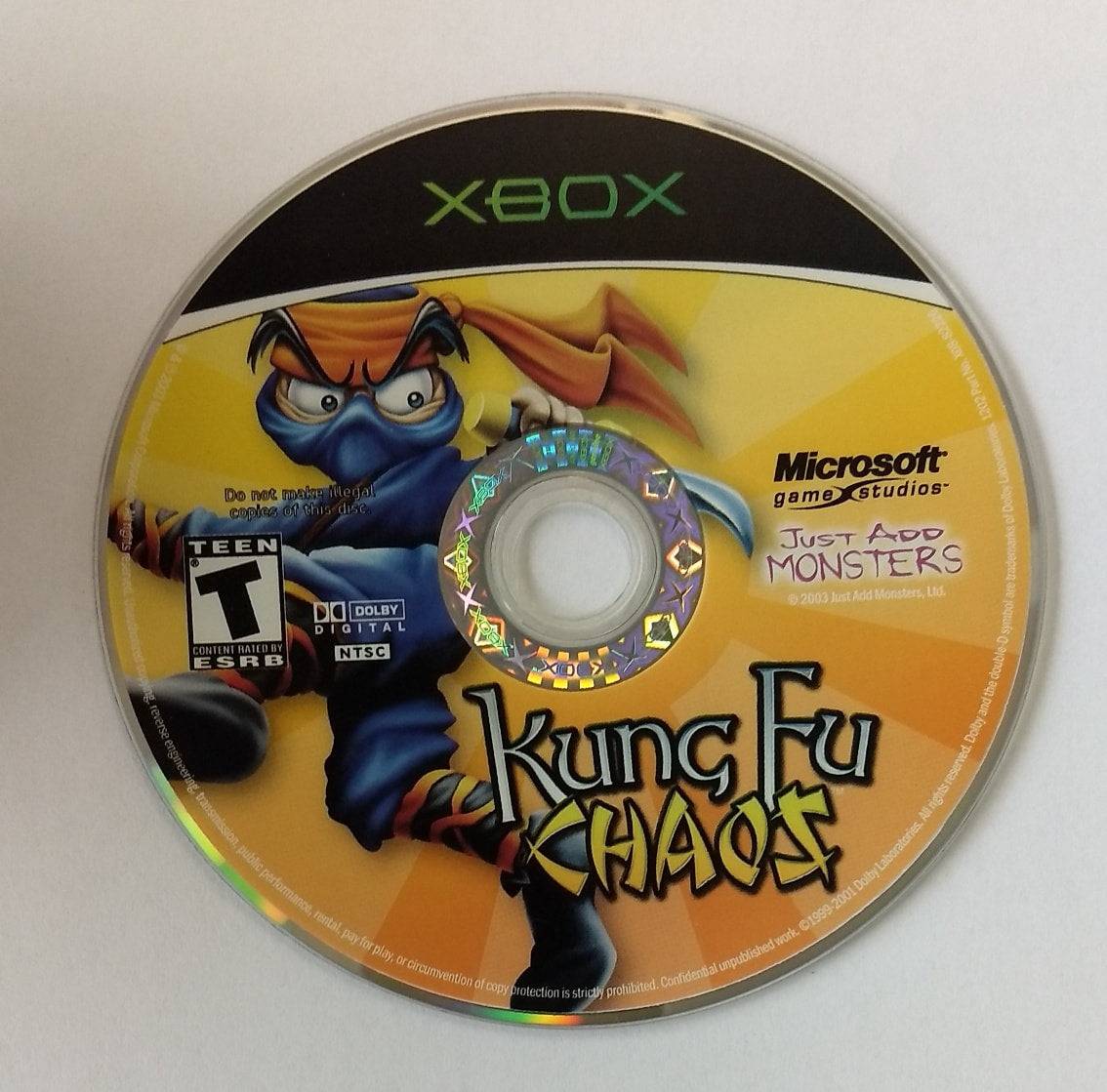 KUNG FU CHAOS (XBOX) - jeux video game-x