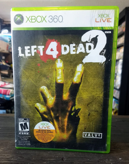 LEFT 4 DEAD 2 L4D2 XBOX 360 X360 - jeux video game-x